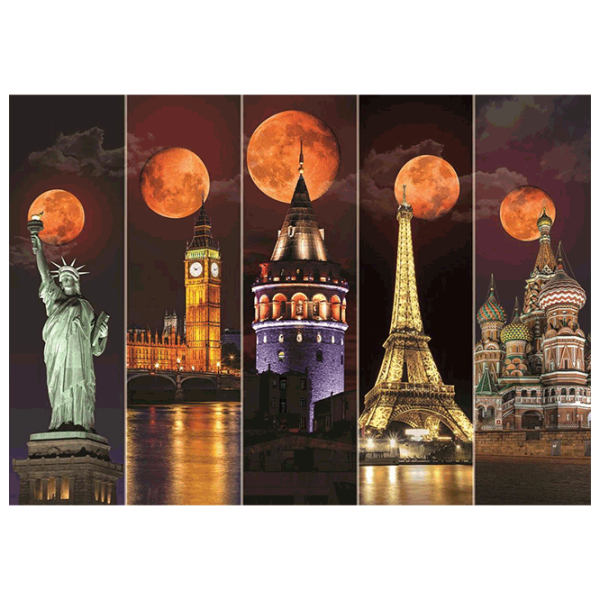 Puzzle Art Puzzle Blood Moon (8697950845489) Количество деталей: 1500, Рекомендуемый возраст: 15+ photo 2