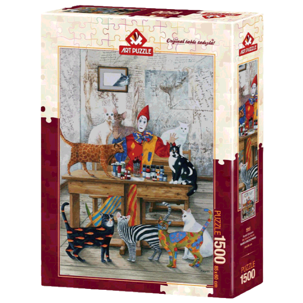 Puzzle Art Puzzle My Colorful World (8697950845434) Numărul de piese: 1500, Vârsta recomandată: 15+ photo 1