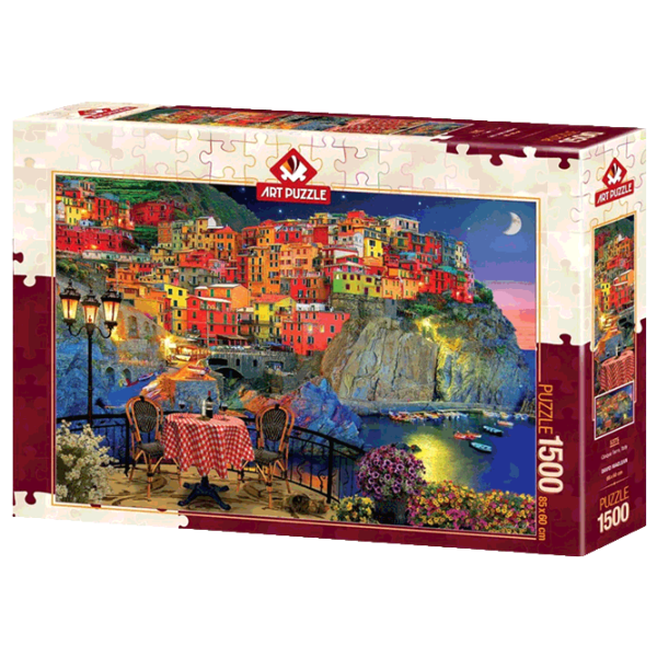 Puzzle Art Puzzle Cinque Terre, Italy (8682450143753) Numărul de piese: 1500, Vârsta recomandată: 15+ photo 1