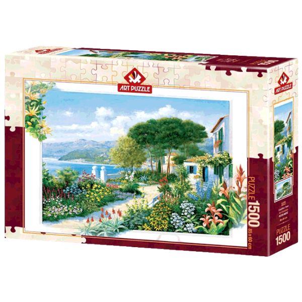 Puzzle Art Puzzle Coastal Town (8682450143708) Количество деталей: 1500, Рекомендуемый возраст: 15+ photo 1