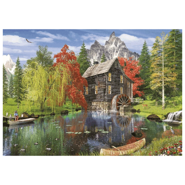 Puzzle Art Puzzle Fishing at the mill (8697950845502) Numărul de piese: 1500, Vârsta recomandată: 15+ photo 1