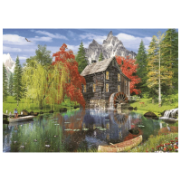 Puzzle Art Puzzle Fishing at the mill (8697950845502) Numărul de piese: 1500, Vârsta recomandată: 15+