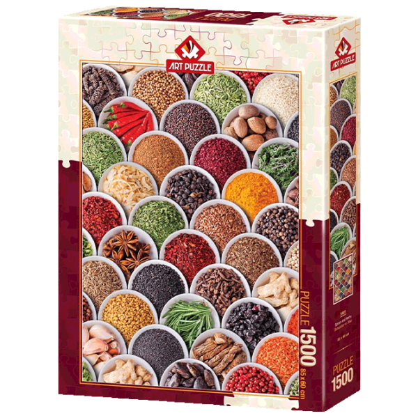 Puzzle Art Puzzle Spices And Herbs (8682450144019) Количество деталей: 1500, Рекомендуемый возраст: 15+ photo 1