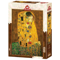 Puzzle Art Puzzle The Kiss (8682450143920) Numărul de piese: 1500, Vârsta recomandată: 15+