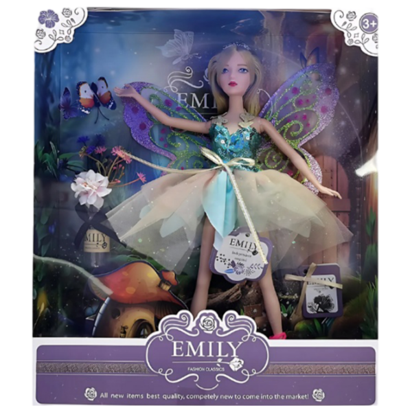 Păpușă Essa Toys Emily zână QJ093  3+ photo 1
