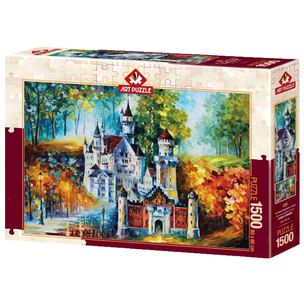 Puzzle Art Puzzle NEUSCHWANSTEIN CASTLE (8682450143951) Количество деталей: 1500, Рекомендуемый возраст: 15+ photo 1