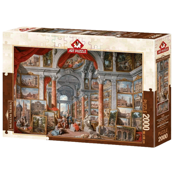 Puzzle Art Puzzle Modern Roman View Picture Gallery (8682450144798) Numărul de piese: 2000, Vârsta recomandată: 15+ photo 1