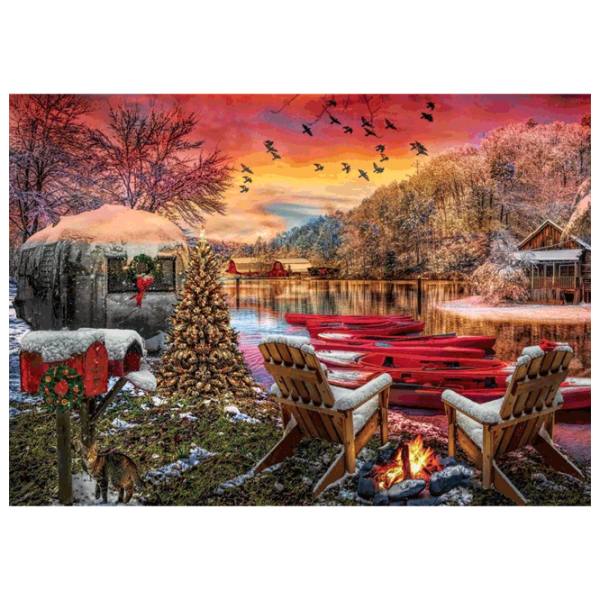 Puzzle Art Puzzle Caravan Camp (8682450144729) Numărul de piese: 2000, Vârsta recomandată: 15+ photo 2