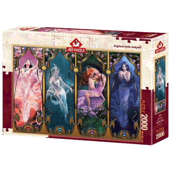 Puzzle Art Puzzle Four Jewels (8697950845731) Количество деталей: 2000, Рекомендуемый возраст: 15+ photo 1