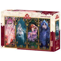 Puzzle Art Puzzle Four Jewels (8697950845731) Количество деталей: 2000, Рекомендуемый возраст: 15+