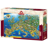 Puzzle Art Puzzle Wonders of the World (8682450144842) Количество деталей: 2000, Рекомендуемый возраст: 15+