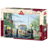 Puzzle Art Puzzle Summer Rain, Paris (8697950845748) Количество деталей: 2000, Рекомендуемый возраст: 15+