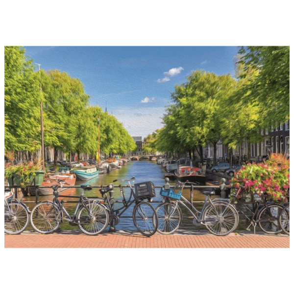 Puzzle Art Puzzle Amsterdam Canal (8682450144804) Количество деталей: 2000, Рекомендуемый возраст: 15+ photo 2