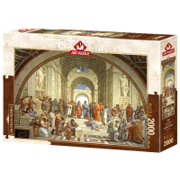 Puzzle Art Puzzle School of Athens (8682450144880) Numărul de piese: 2000, Vârsta recomandată: 15+