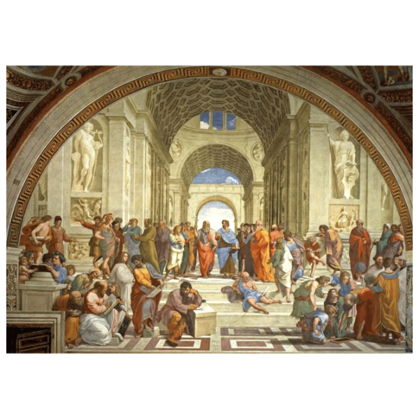 Puzzle Art Puzzle School of Athens (8682450144880) Numărul de piese: 2000, Vârsta recomandată: 15+ photo 2