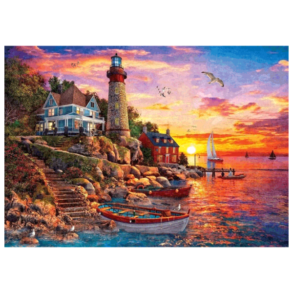 Puzzle Art Puzzle Magnificent Sunset (8682450144866) Numărul de piese: 2000, Vârsta recomandată: 15+ photo 2