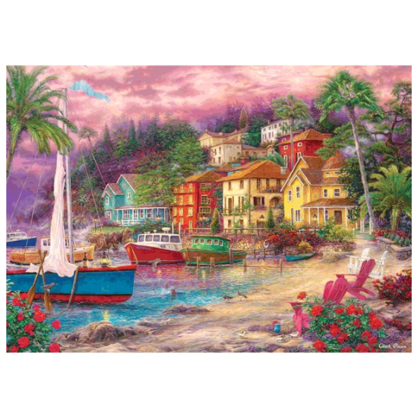 Puzzle Art Puzzle Magenta Shores (8682450145276) Numărul de piese: 3000, Vârsta recomandată: 15+ photo 2