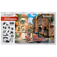 Puzzle Citypuzzles Venice (4620065360169) Количество деталей: 108, Рекомендуемый возраст: 6+
