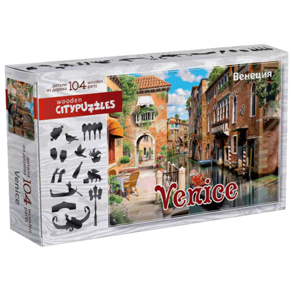 Puzzle Citypuzzles Venice (4620065360169) Количество деталей: 108, Рекомендуемый возраст: 6+ photo 2