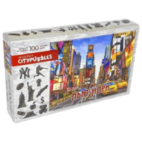Puzzle Citypuzzles New-York (4620065360398) Количество деталей: 100, Рекомендуемый возраст: 6+ photo 2