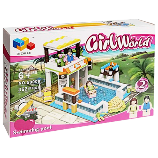 Constructor New World Girl World Multicolor Numărul de piese 362, 5+ photo 1