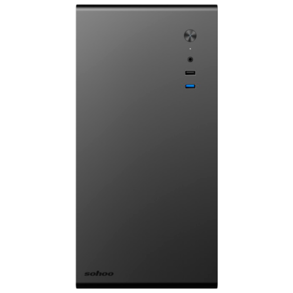 Корпус Sohoo 6519BK Черный micro ATX photo 2