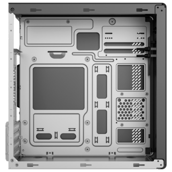 Корпус Sohoo 6519BK Черный micro ATX photo 6