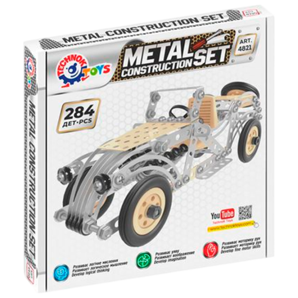 Constructor TehnoK 4821 Multicolor Numărul de piese 284, 6+