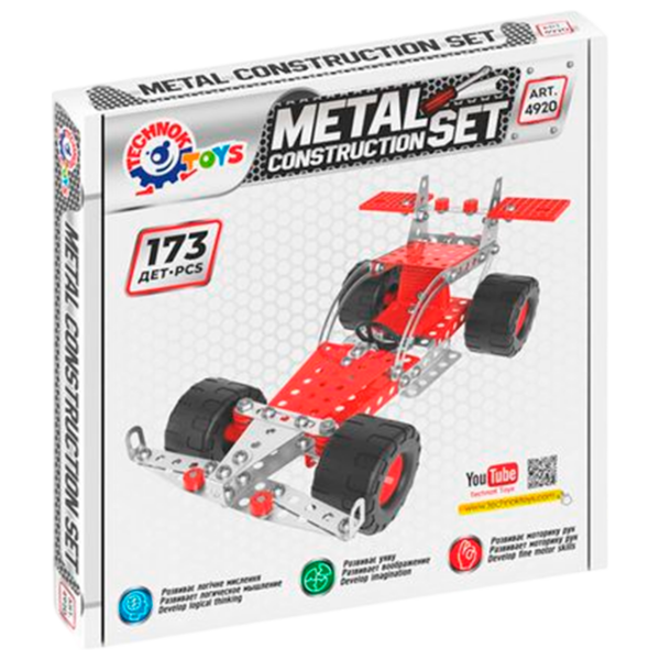 Constructor TehnoK 4920 Multicolor Numărul de piese 173, 6+