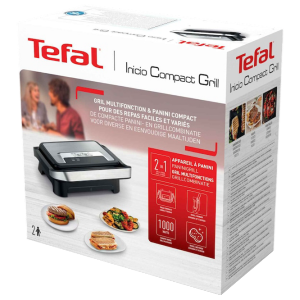 Grill electric Tefal GC270D10 Inox 1000 W, ,  photo 3