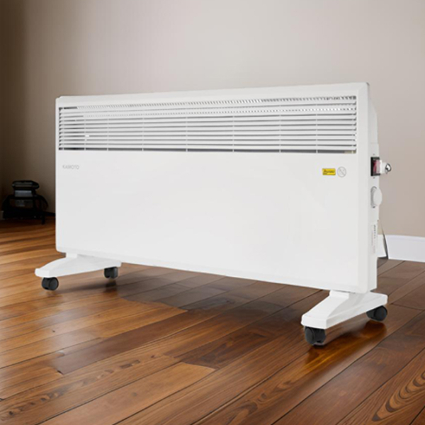 Convector Kamoto CH2500 White 30 m², 2500 W, Mecanic, Pe podea photo 5
