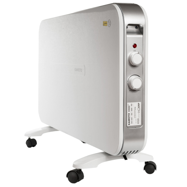 Convector Kamoto CH2000N White 20 m², 2000 W, Mecanic, Pe podea photo 2