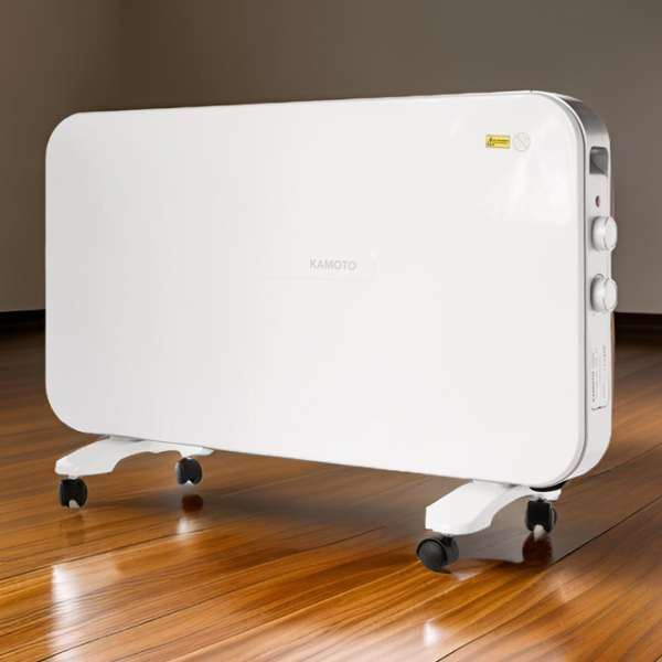 Convector Kamoto CH2000N White 20 m², 2000 W, Mecanic, Pe podea photo 7
