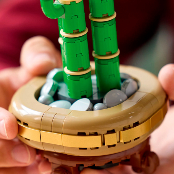 Constructor LEGO Lucky Bamboo Green Numărul de piese 325, 18+ photo 2