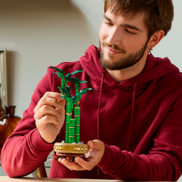 Constructor LEGO Lucky Bamboo Green Numărul de piese 325, 18+ photo 4
