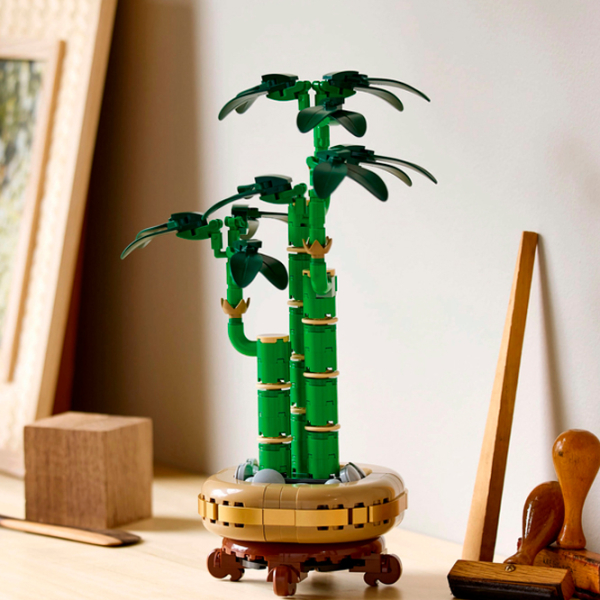 Constructor LEGO Lucky Bamboo Green Numărul de piese 325, 18+ photo 6
