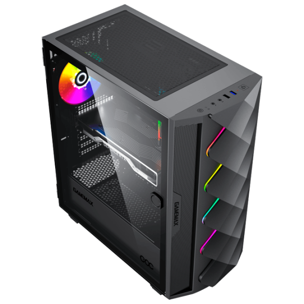 Carcasă Gamemax Diamond COC Black micro ATX photo 3