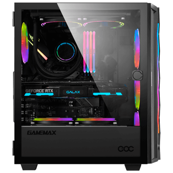 Carcasă Gamemax Diamond COC Black micro ATX photo 4