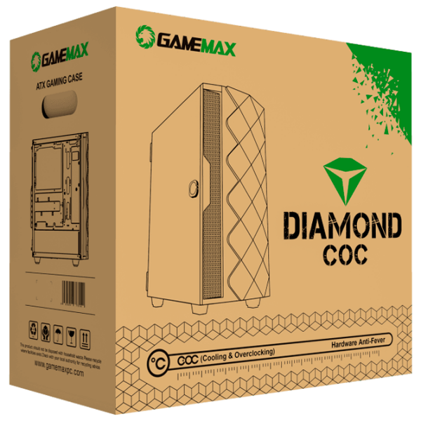 Carcasă Gamemax Diamond COC Black micro ATX photo 9