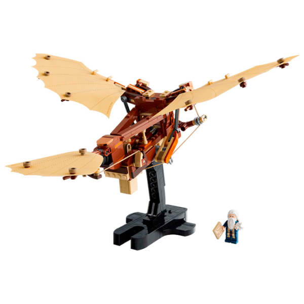 Constructor LEGO Leonardo Da Vinci'S Flying Machine Multicolor Numărul de piese 493, 18+ photo 2