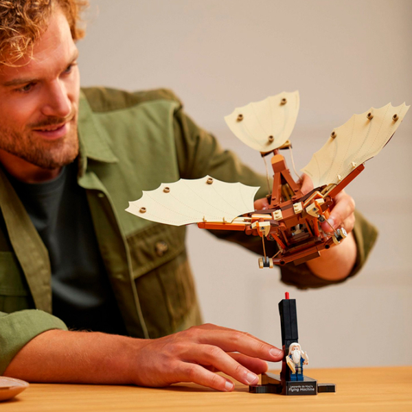 Constructor LEGO Leonardo Da Vinci'S Flying Machine Multicolor Numărul de piese 493, 18+ photo 6