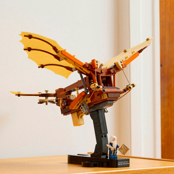 Constructor LEGO Leonardo Da Vinci'S Flying Machine Multicolor Numărul de piese 493, 18+ photo 7