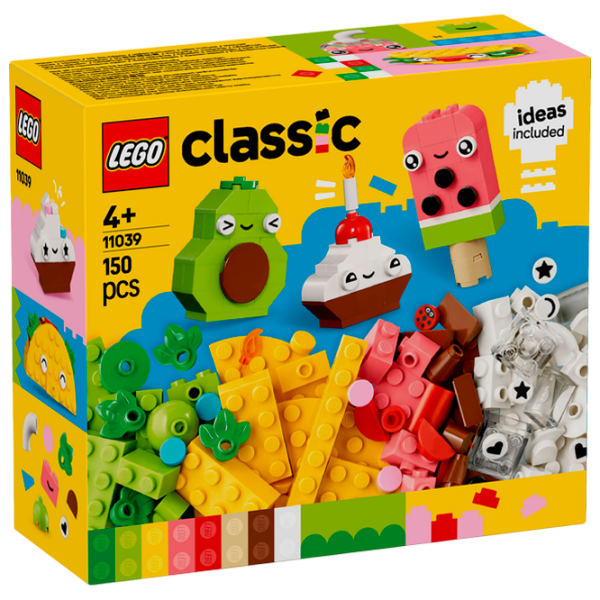 Конструктор LEGO Creative Food Friend Разноцветный Количество деталей 150, 4+