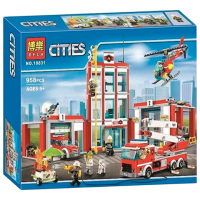 Constructor Bela Cities Multicolor Numărul de piese 958, 6+