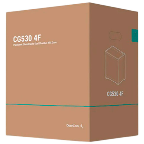 Корпус Deepcool CG530 4F Черный ITX photo 6
