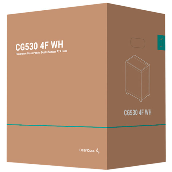 Carcasă Deepcool CG530 4F White ITX photo 13