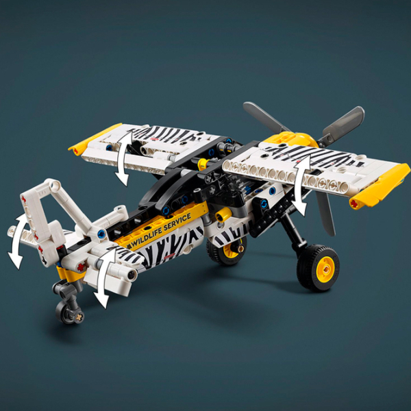 Constructor LEGO Bush Plane Multicolor Numărul de piese 333, 8+ photo 3