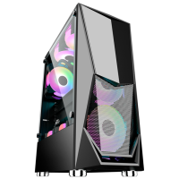 Корпус 1STPLAYER DK-3 Черный micro ATX