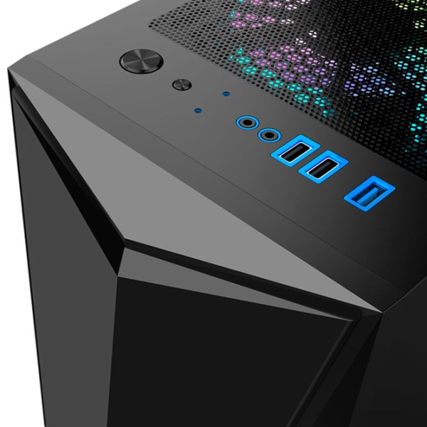 Корпус 1STPLAYER DK-3 Черный micro ATX photo 5
