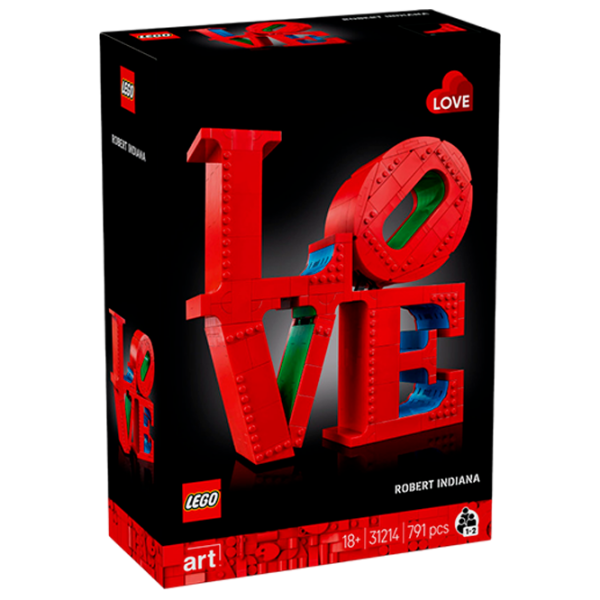 Constructor LEGO Love Red Numărul de piese 791, 18+ photo 1
